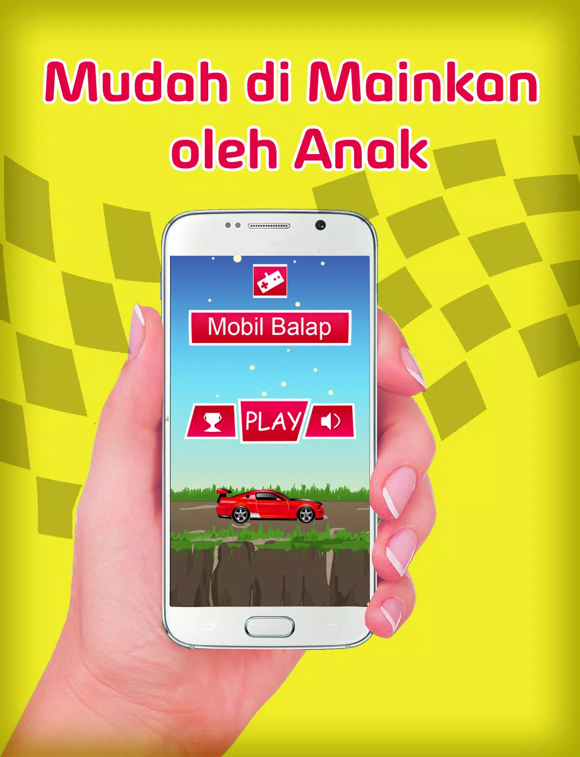 Mobil Balap Racing Anak 스크린샷 0