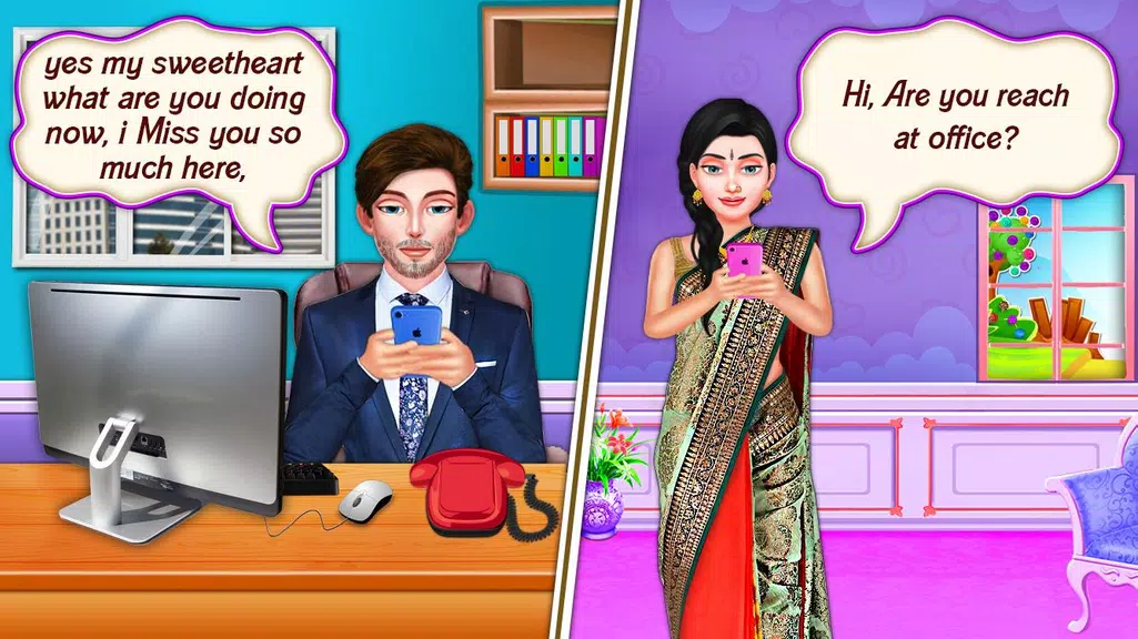 Indian Wedding Honeymoon Games Screenshot 2