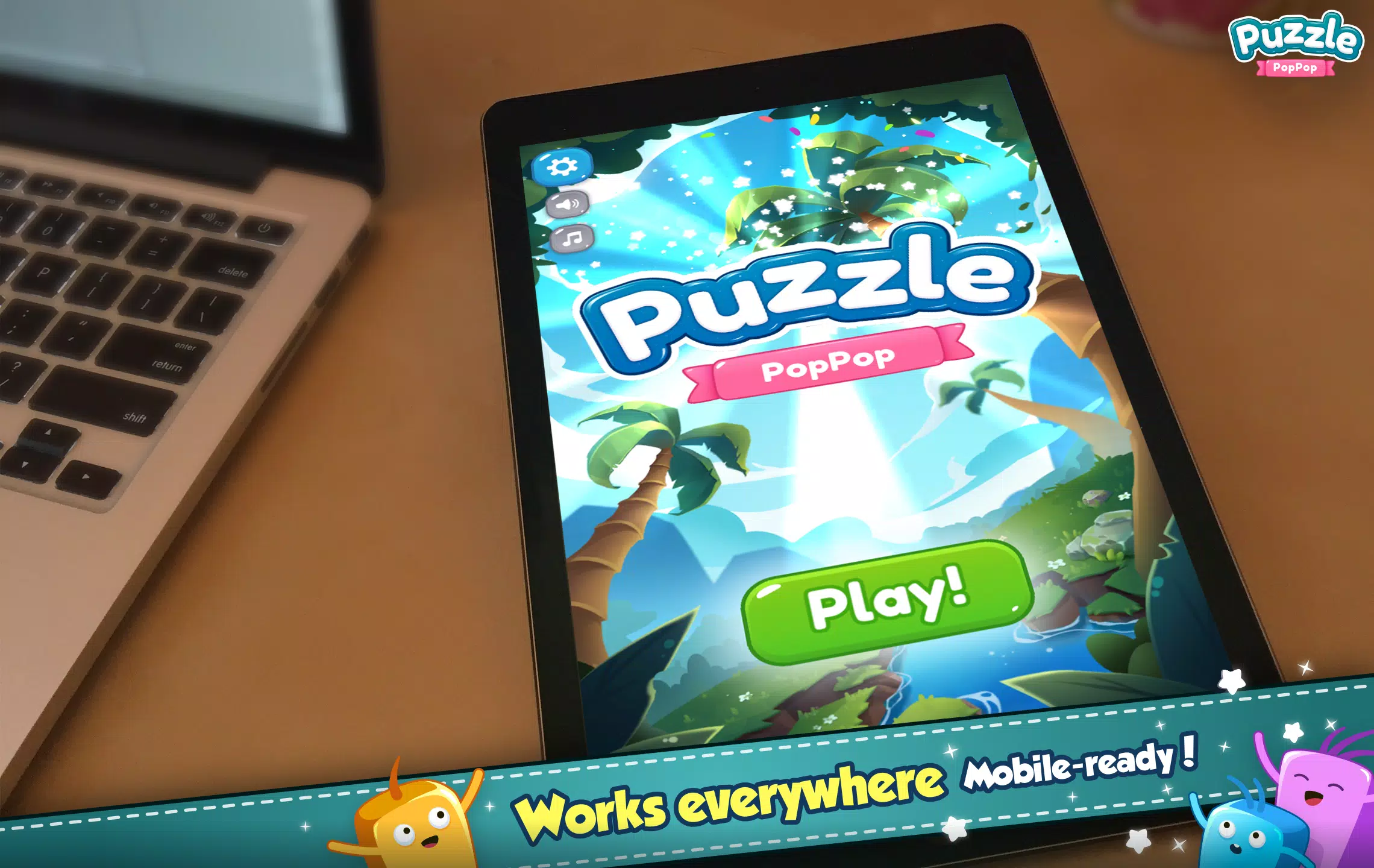 Pop Block Puzzle ဖန်သားပြင်ဓာတ်ပုံ 1
