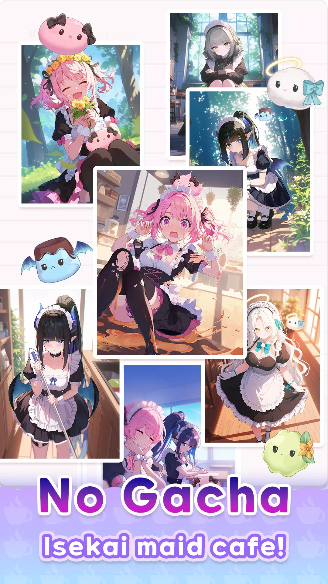 Merge Maid Cafe - Isekai Story ဖန်သားပြင်ဓာတ်ပုံ 1