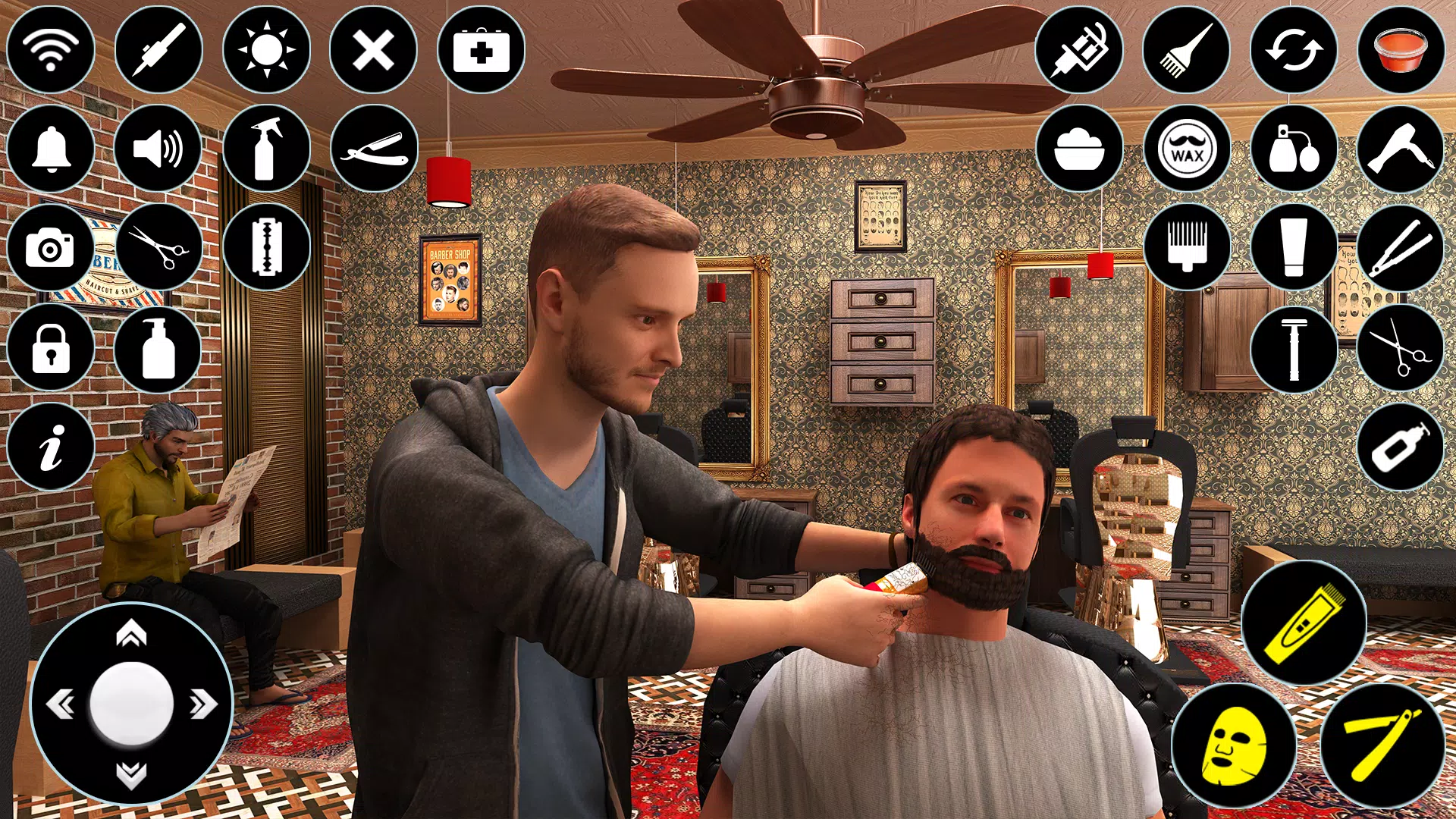 Barber Shop Game: Hair Salon Captura de tela 1