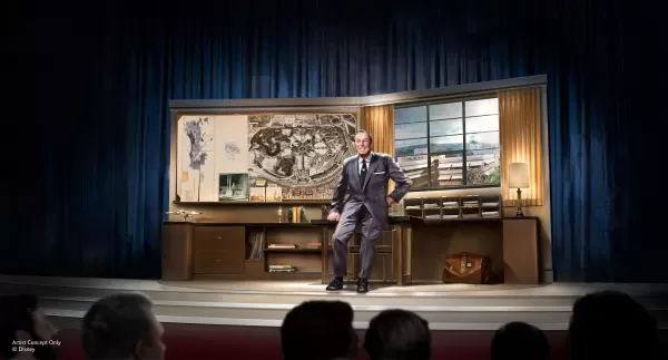 Wie Disney Walt Disney als audio-animatronische zum 70. Jubiläum von Disneyland wieder zum Leben erweckt