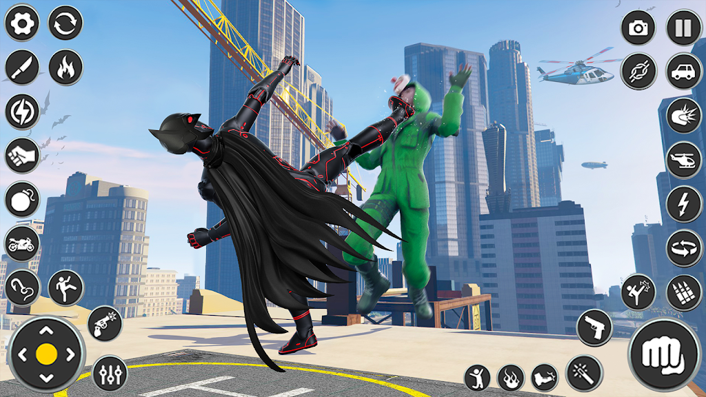 Flying Spider Rope- Hero Games Screenshot 3