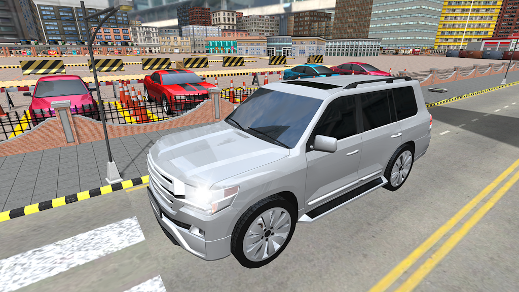 Prado Car Parking Driving Game ภาพหน้าจอ 0