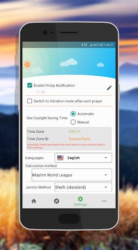 Prayer Times, Salat & Qibla Captura de pantalla 3