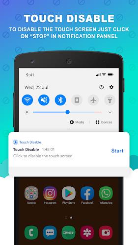 Touch Disable: Kids Lock Touch Capture d'écran 2