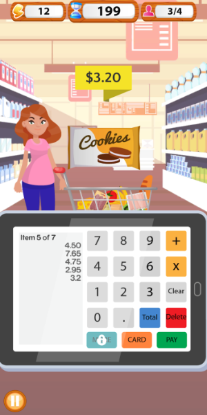 Supermarket Cashier Simulator Mod Скриншот 2