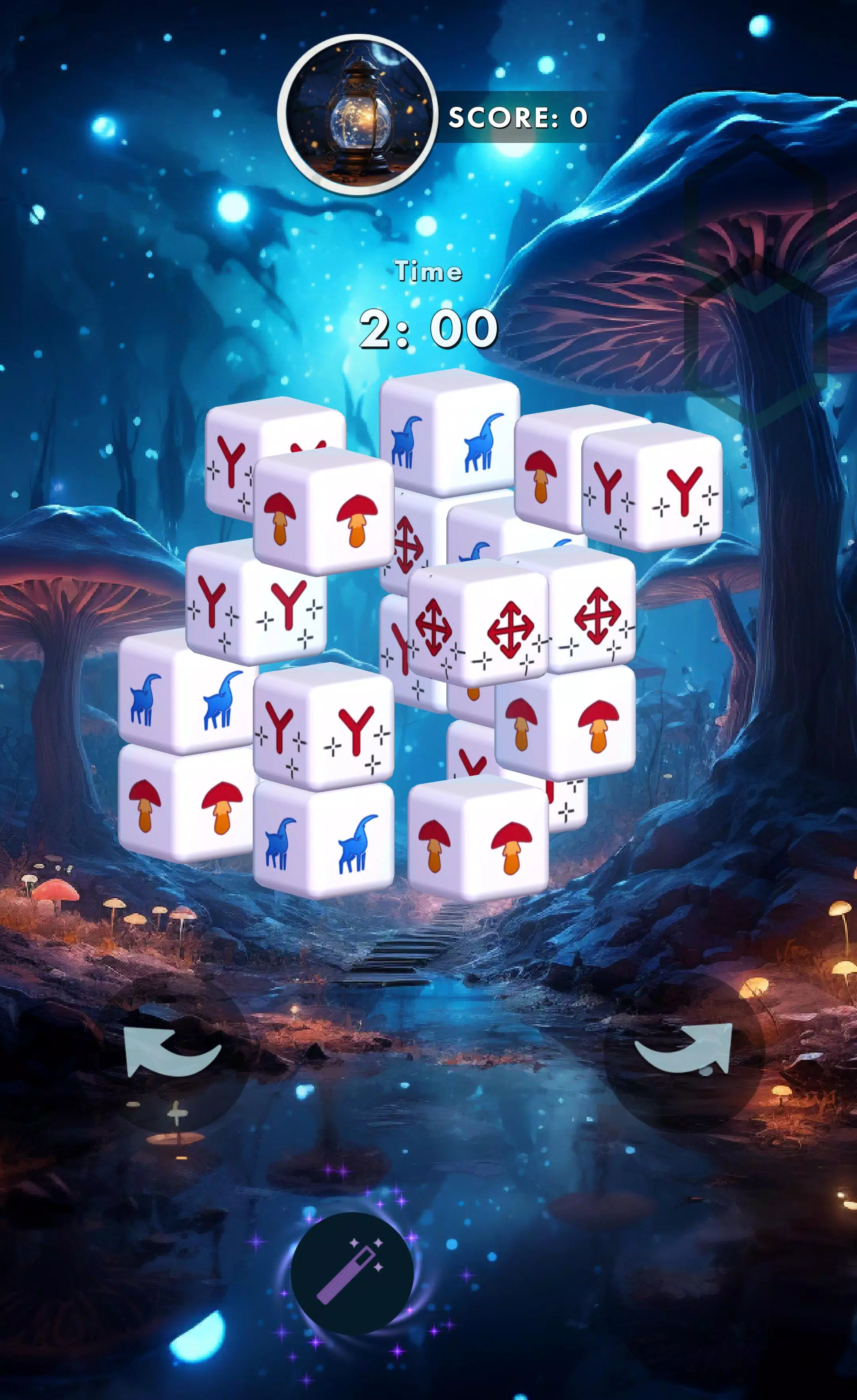 Mystic Mahjong tile match Скриншот 2