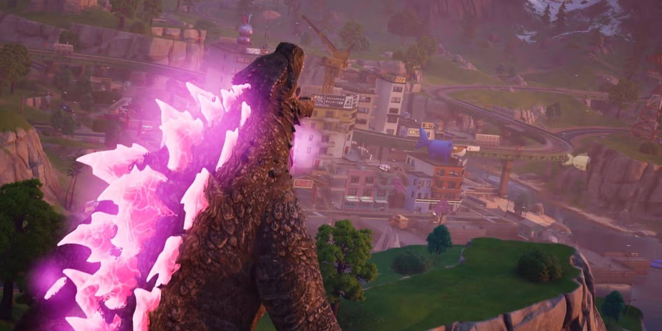 As habilidades míticas de Godzilla vazaram cedo pelo Fortnite Insider