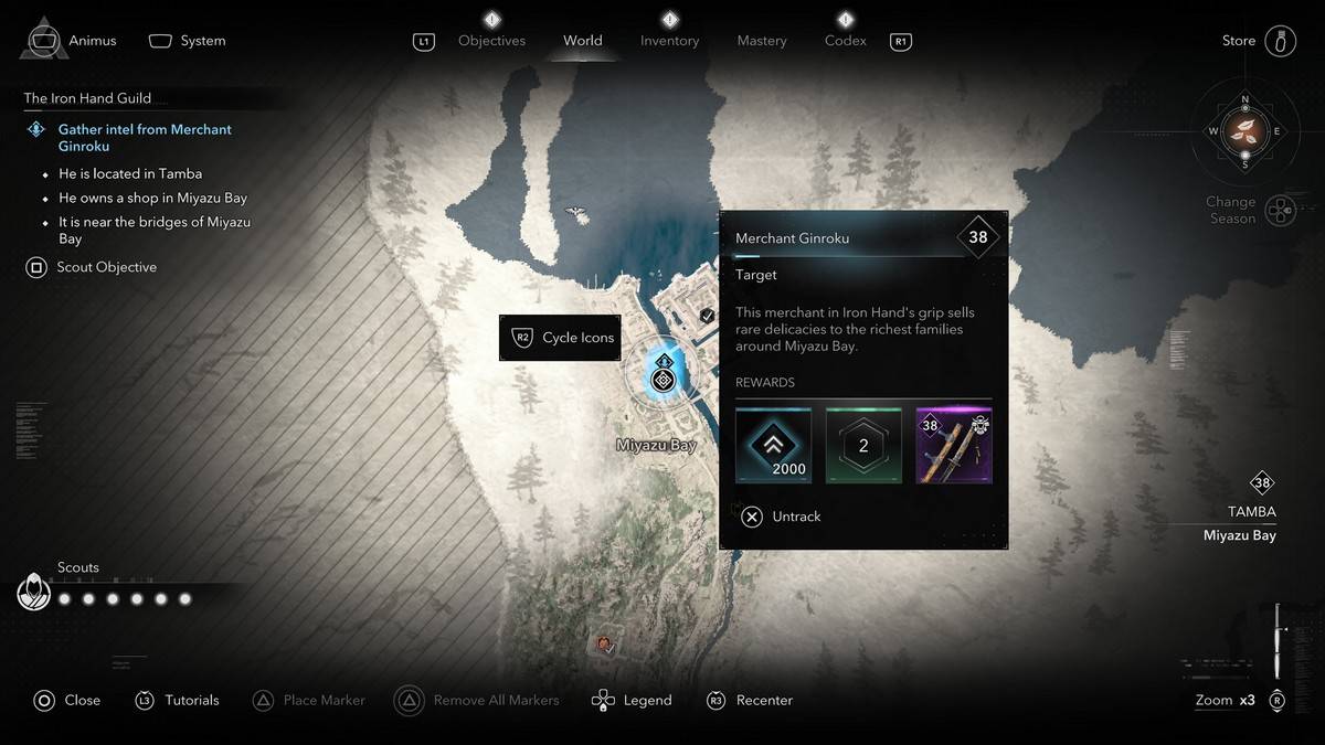 Merchant Ginroku location