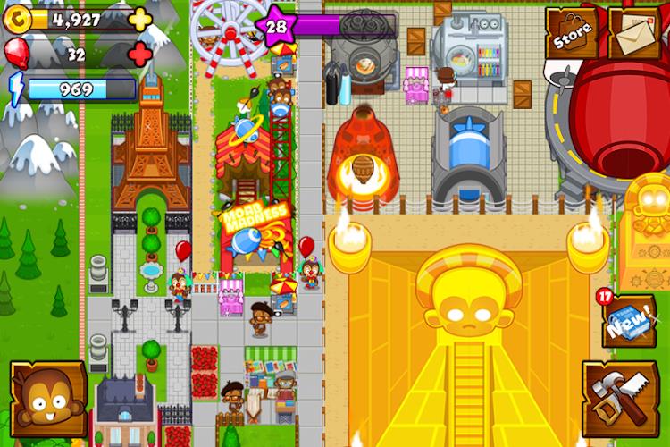 Bloons Monkey City Скриншот 2