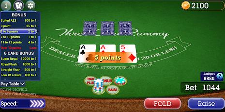 Vegas Three Card Rummy Screenshot 3