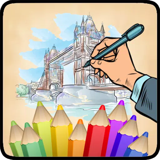 Coloring Travels Screenshot 0