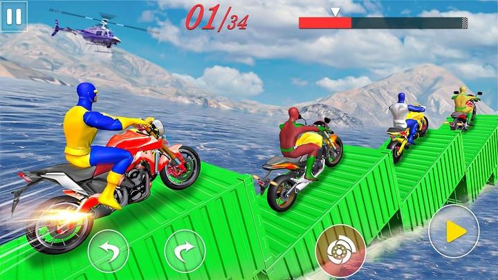 Motorbike Race Motorcycle Game Screenshot 1