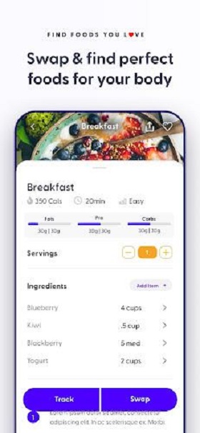 G-Plans: Customized Nutrition Screenshot 2