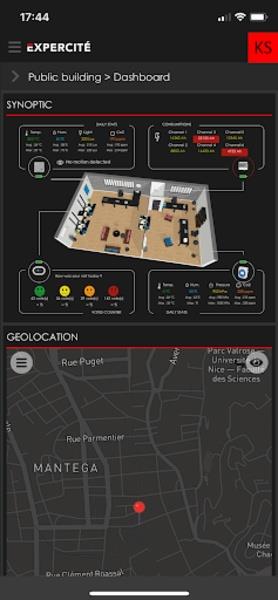 Expercité IOT Platform Schermafbeelding 3