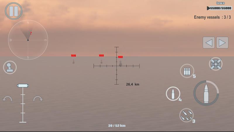 Warship War :Navy Fleet Combat Screenshot 2