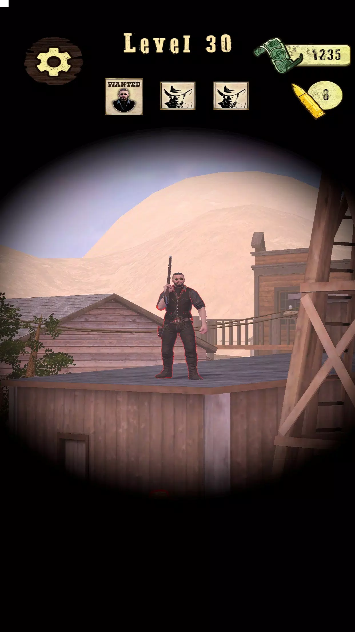 Wild West Sniper Captura de pantalla 0