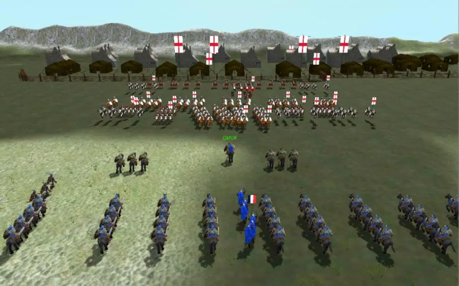 MEDIEVAL WARS: FRENCH ENGLISH Tangkapan skrin 1