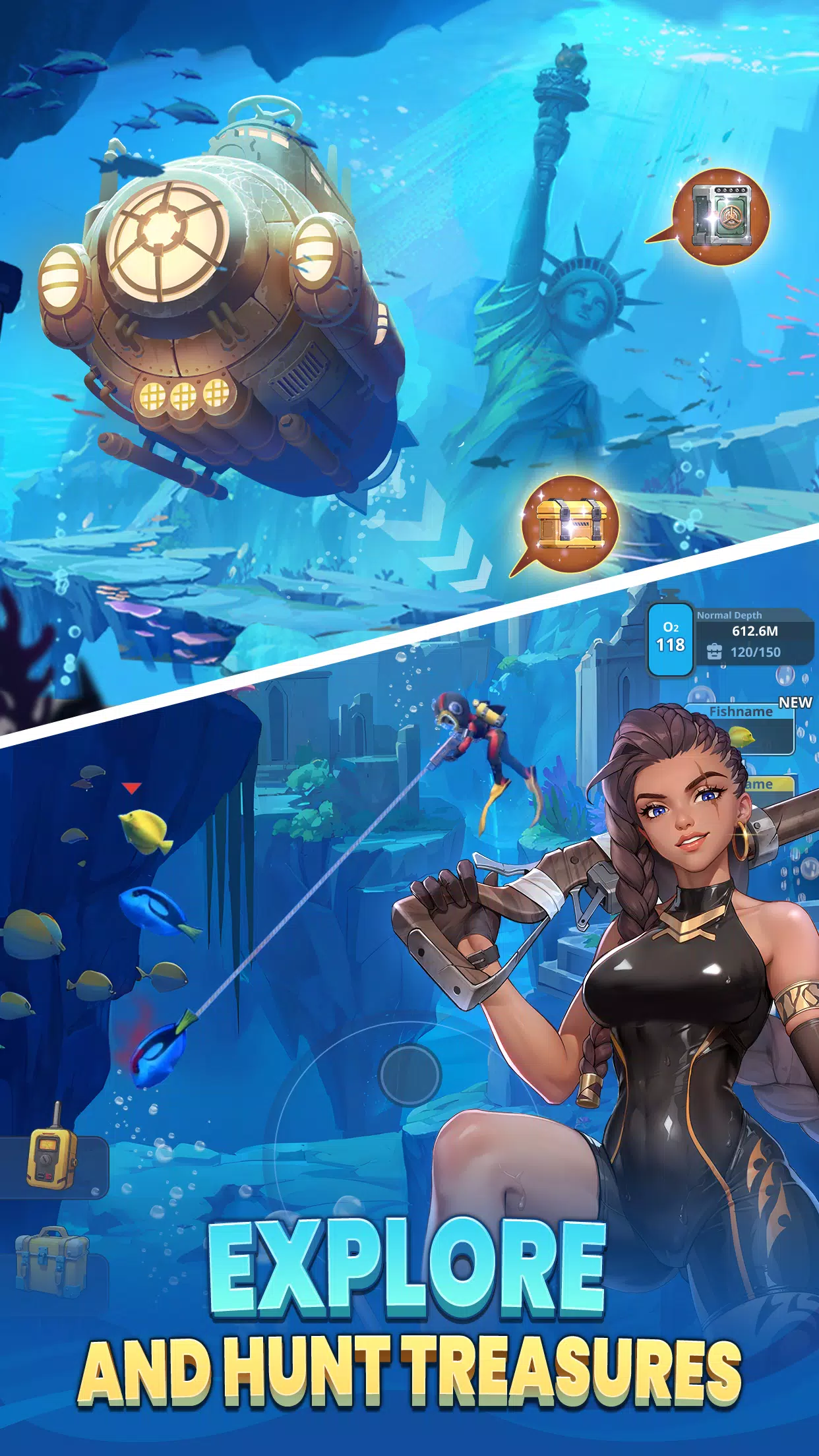 Blue Odyssey: Survival Ảnh chụp màn hình 1