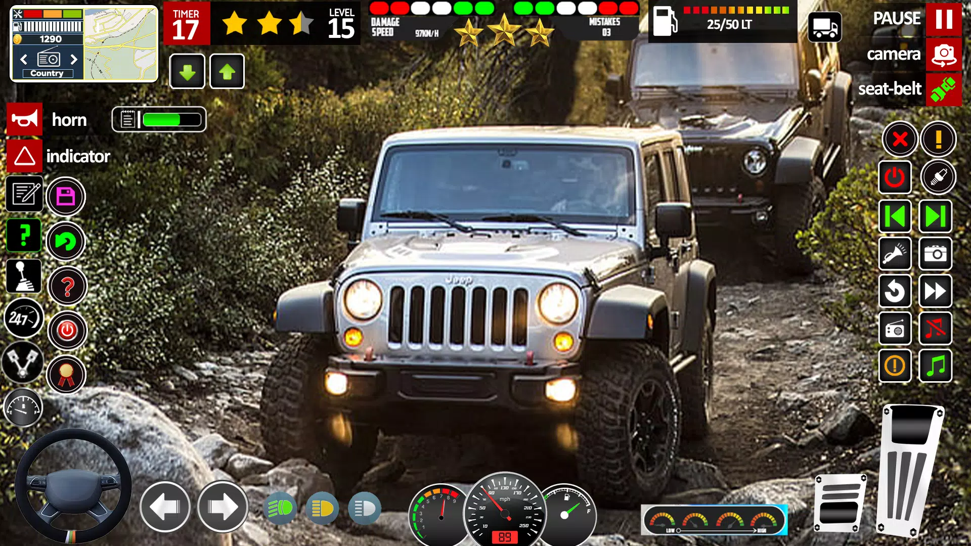 Jeep Driving Game 3d Simulator Capture d'écran 1