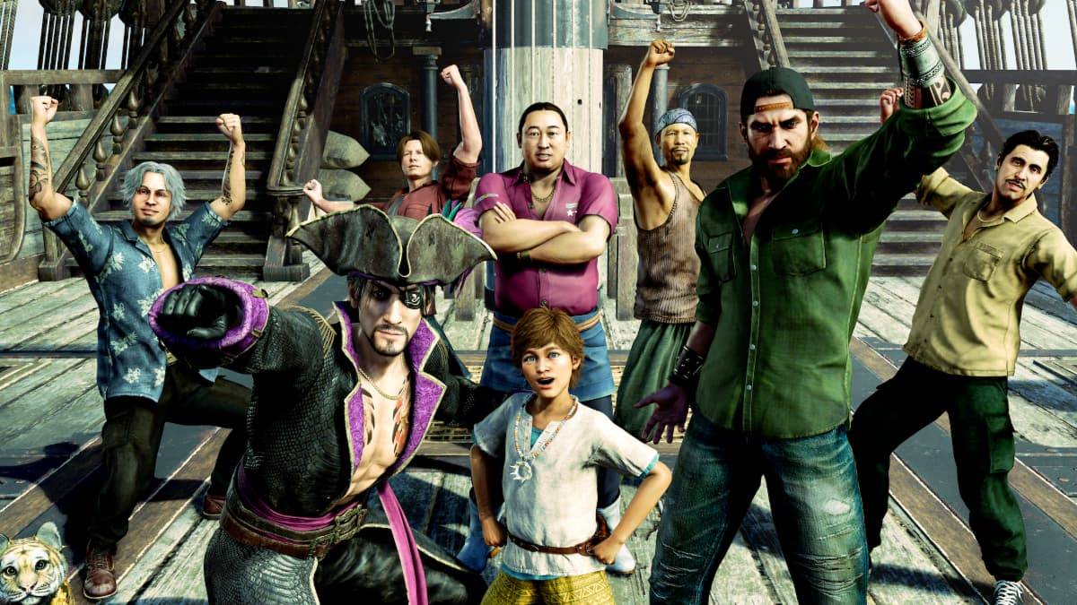 Top Early Game Crew For Like a Dragon: Pirate Yakuza na Hawajach