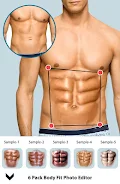 Man Fit Body Photo Editor: Abs Tangkapan skrin 3