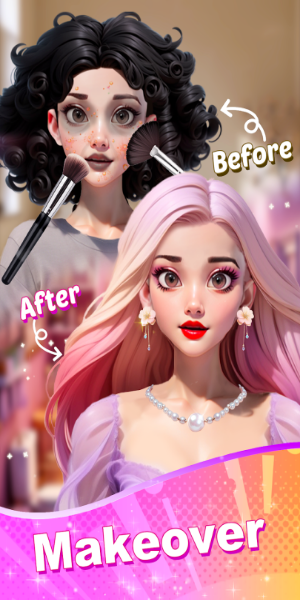 Sara's Secret: Merge&Makeover Captura de tela 0