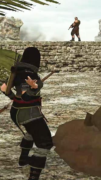 Archer Attack 3D: Shooter War Mod Captura de tela 2