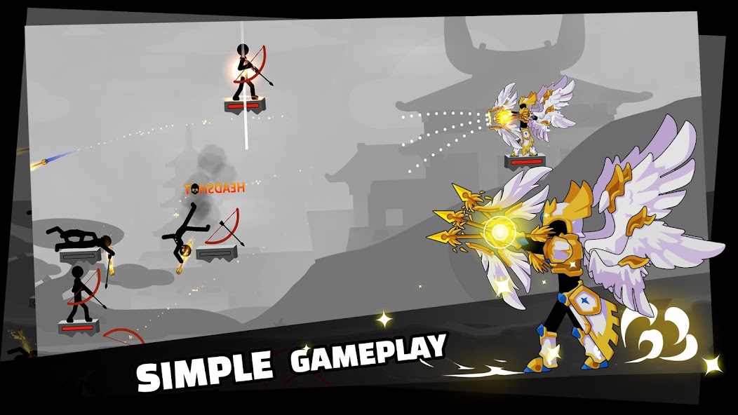 Stickfight Archer Captura de pantalla 0