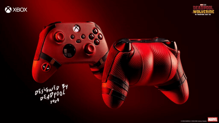 Ang Xbox at controller butt ng Deadpool na may isang twist