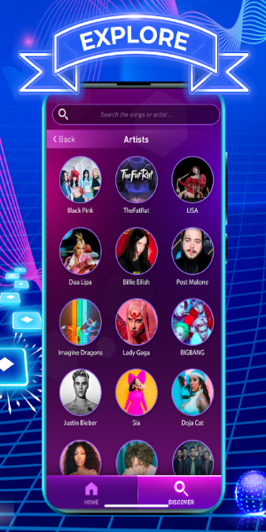 Tiles Hop EDM Rush Music Game Captura de tela 1