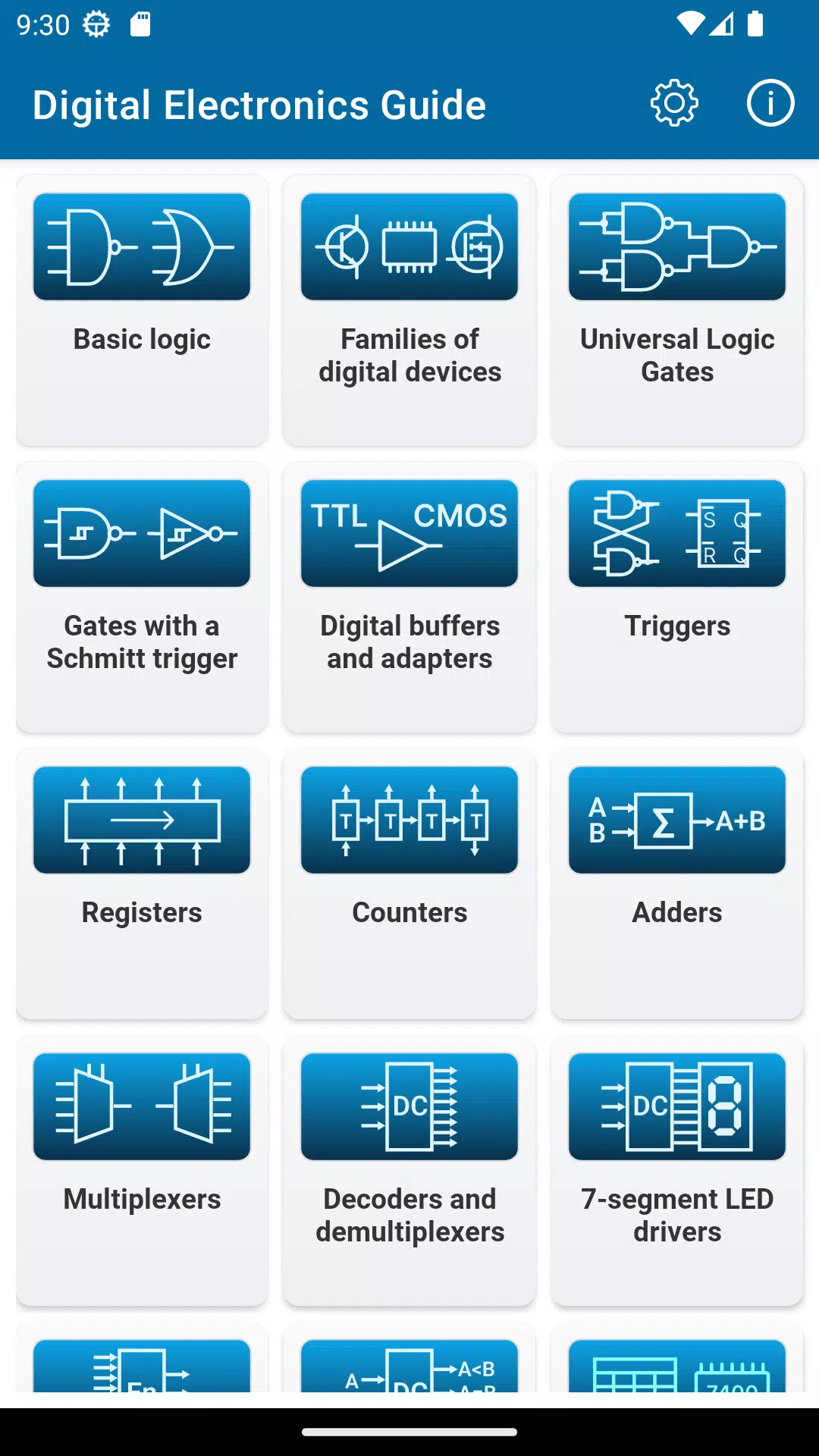 Digital Electronics Guide Скриншот 0