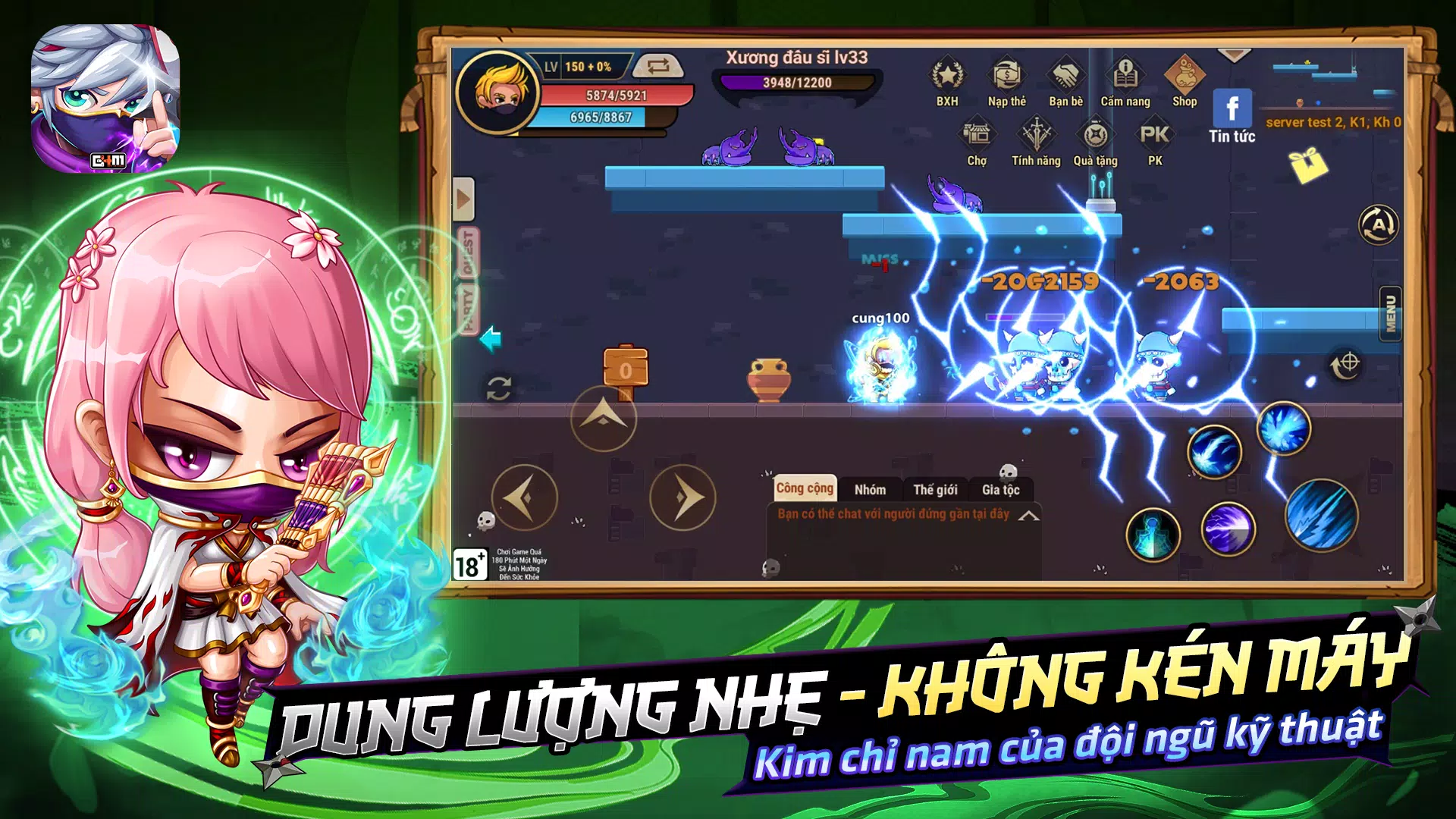 Học Viện Ninja G4M Ảnh chụp màn hình 3