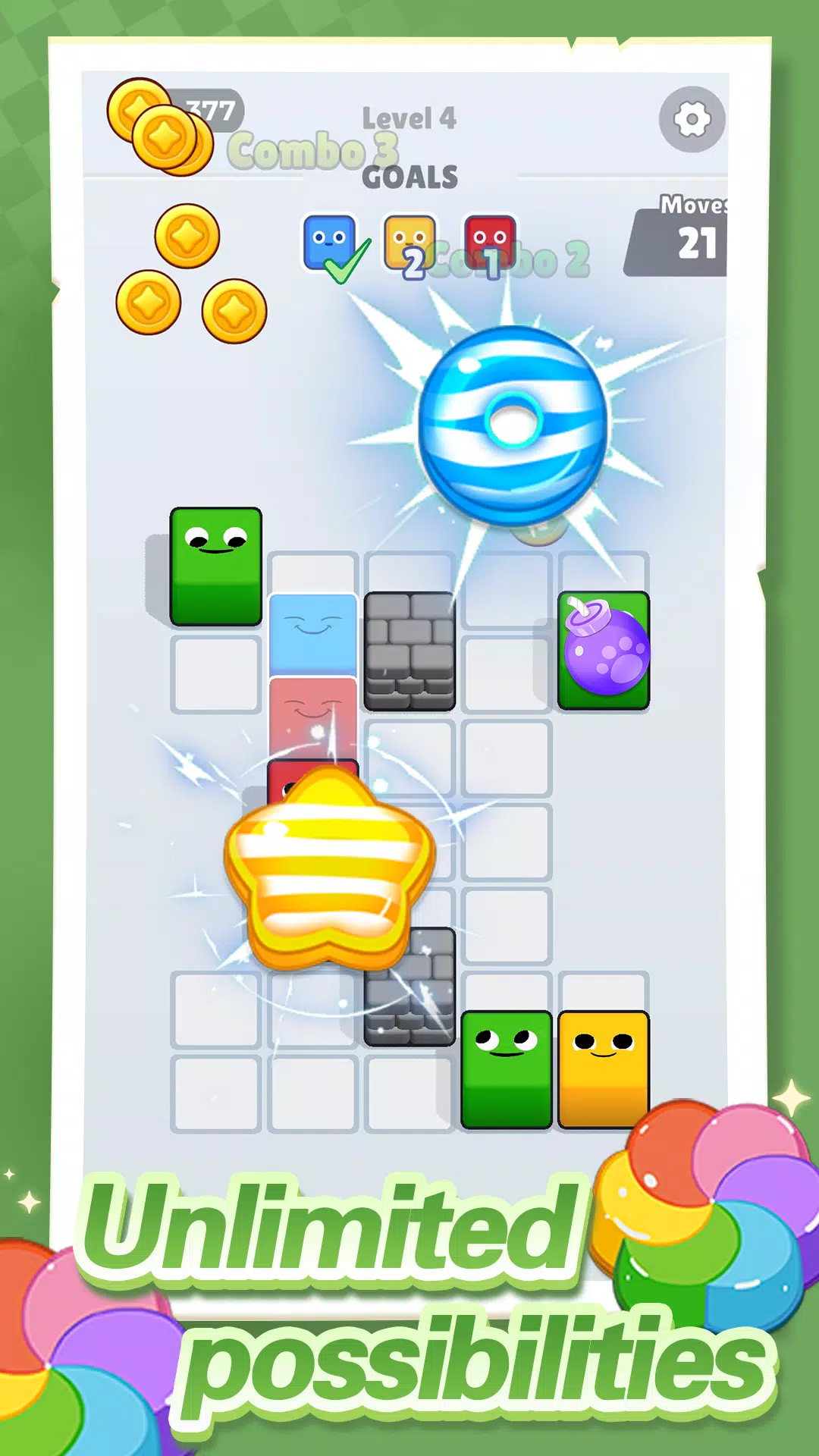 Slide Puzzle 3D Game Screenshot 3