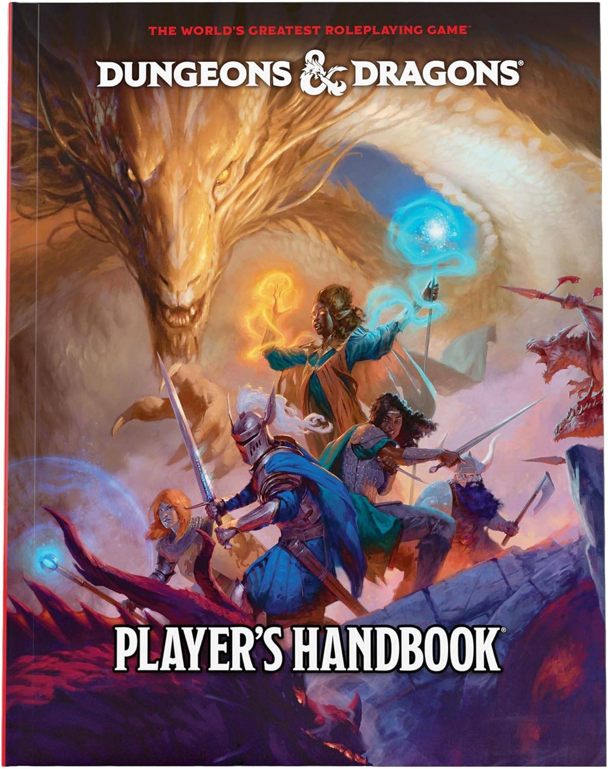 Buku kecil Dungeons & Dragons 2024 Teras Teras Akhirnya semuanya tersedia