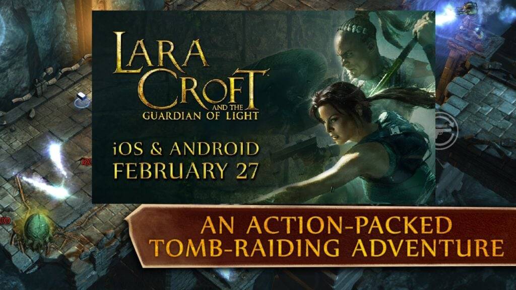 Lara Croft와 Android의 Light Lands의 Guardian