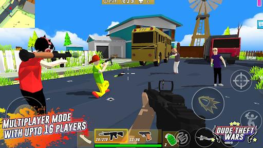 Dude Theft Wars Shooting Games Schermafbeelding 0