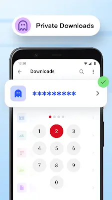 Opera Mini Web ブラウザ スクリーンショット 1