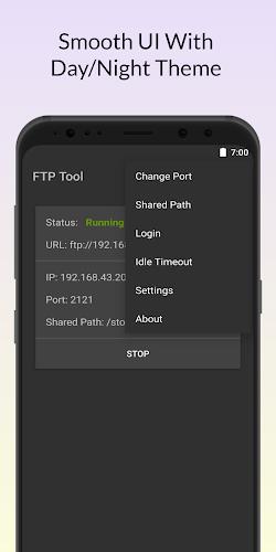 FTP Tool - FTP Server & Client Скриншот 3