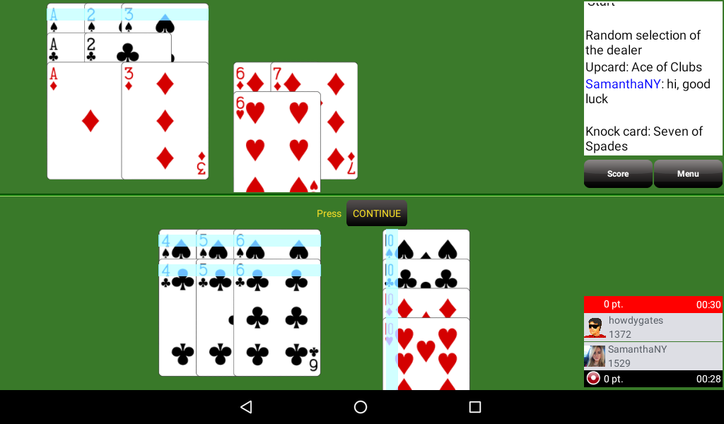 Gin Rummy Club Capture d'écran 3