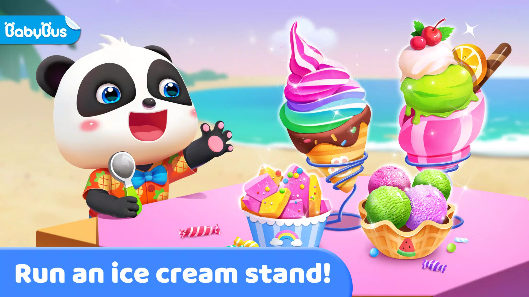 Little Panda's Ice Cream Stand Screenshot 0