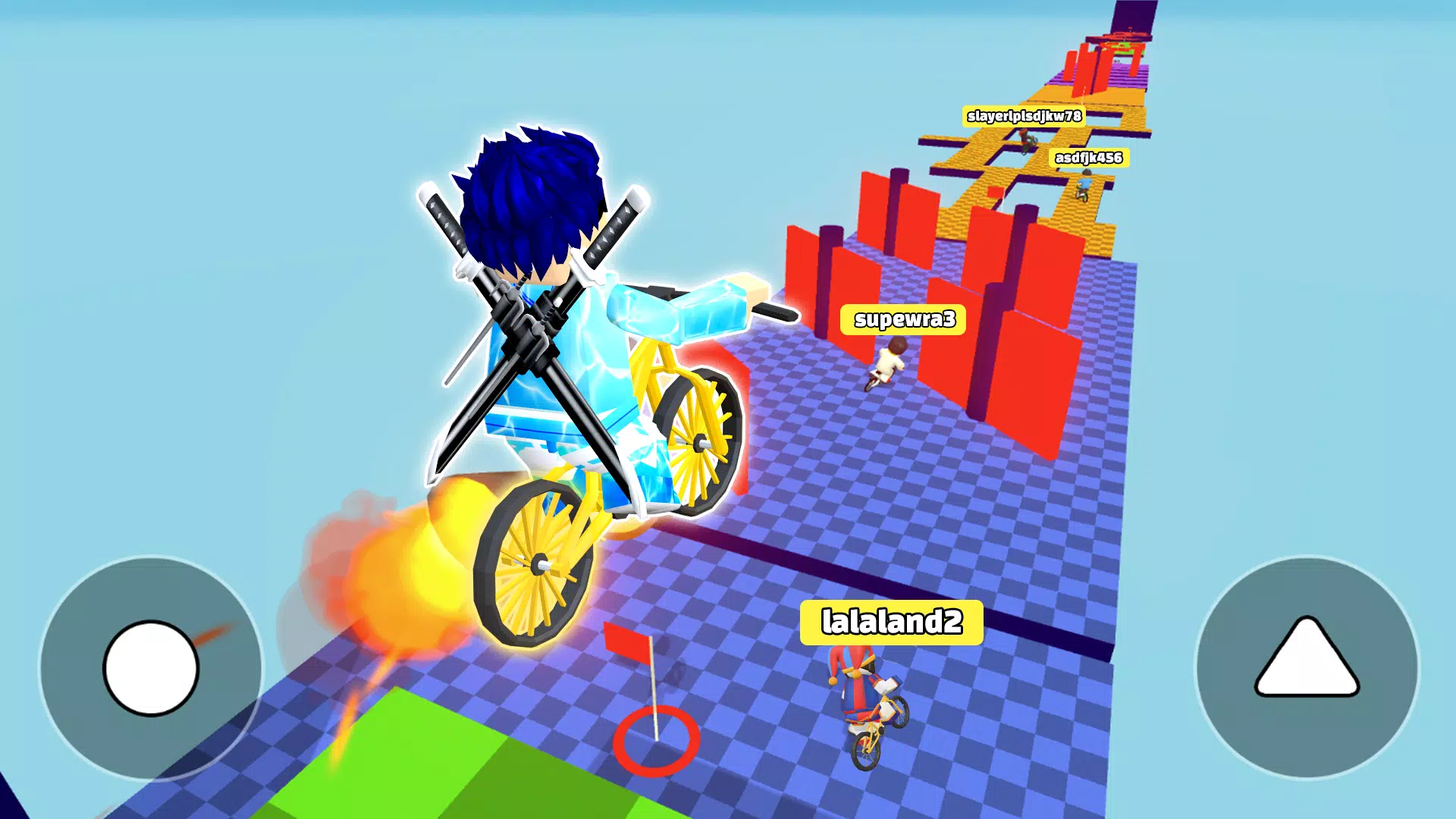 Bike Parkour: Obby Game Zrzut ekranu 1