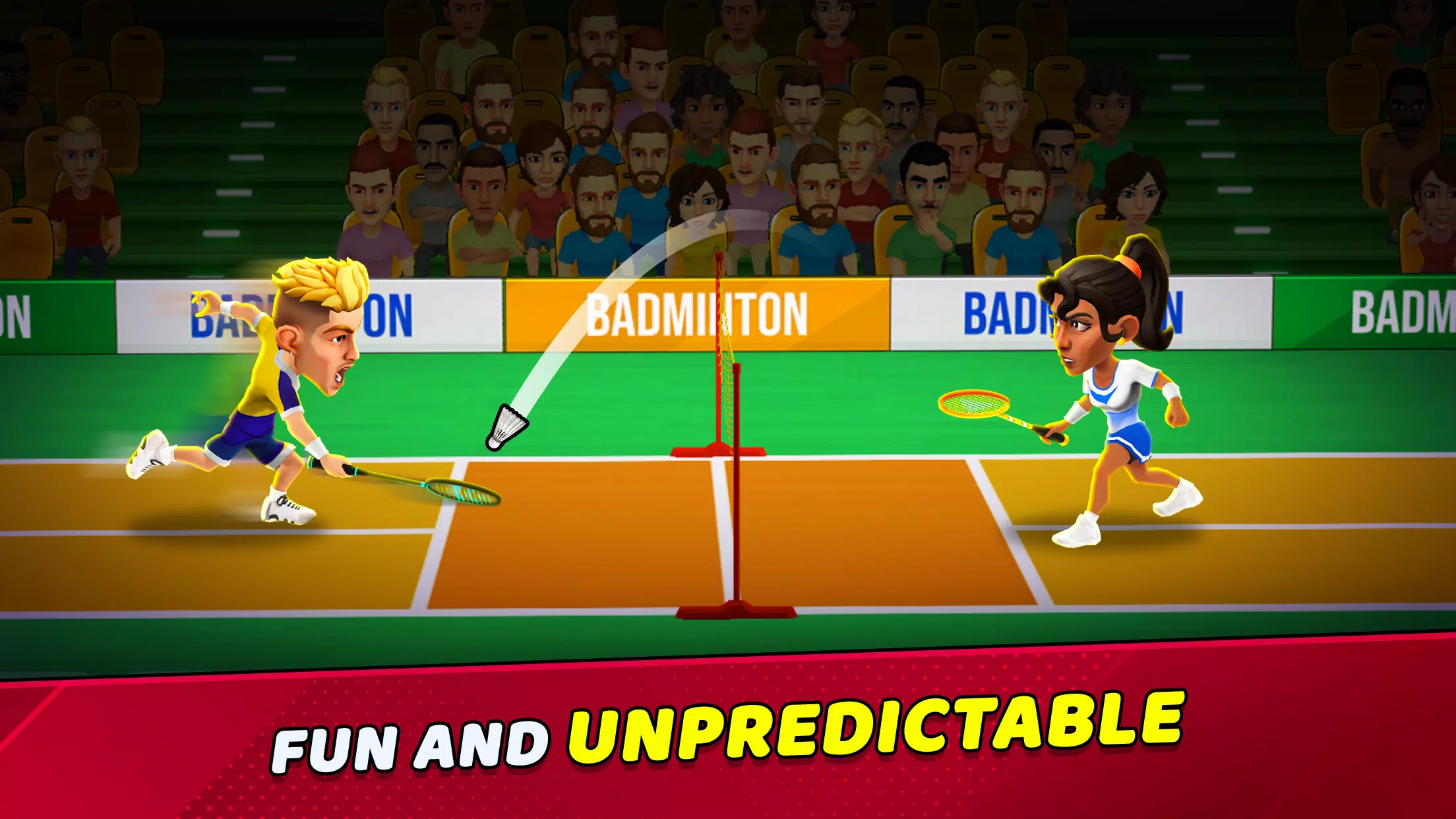 Badminton Clash 3D Schermafbeelding 1