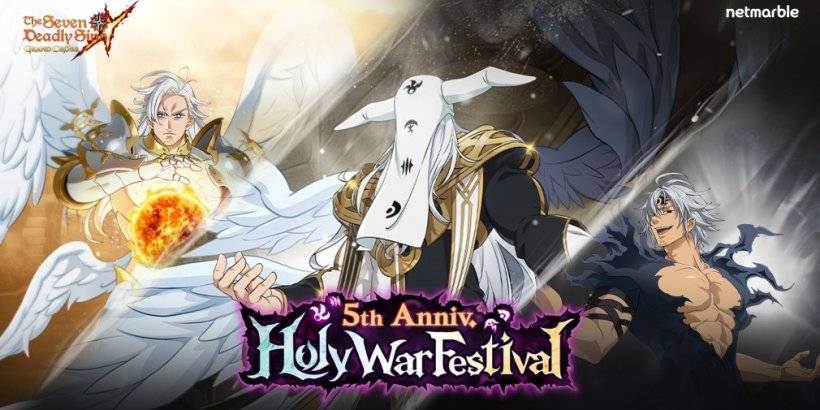 5th Anniv Holy War Event in Seven Deadly Sins: Grand Cross