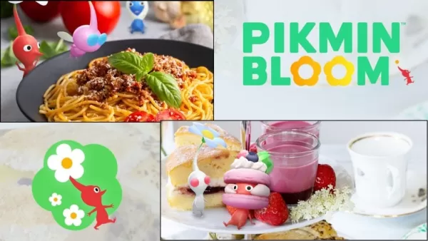 Pikmin Bloom揭开面食和茶装饰