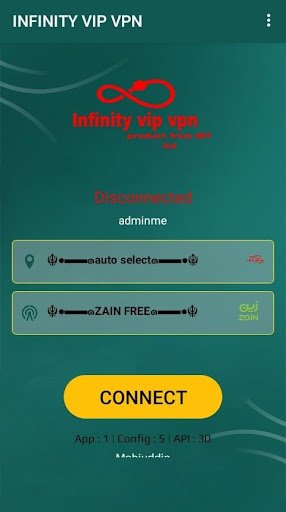 Infinity vip vpn Captura de pantalla 1