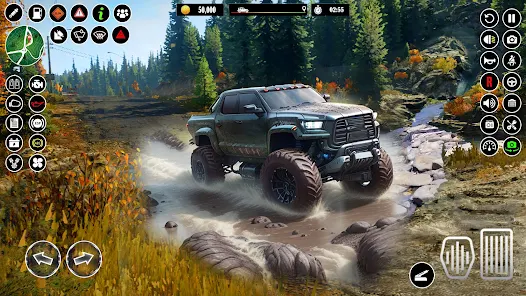 Offroad 4x4 Jeep Rally Driving Screenshot 1