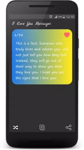 Flirty Messages - Flirty Texts Captura de pantalla 2