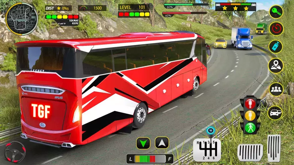 Coach Bus 3D Driving Games 스크린샷 0